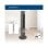 Ventilador torre CasaFan Airos Big Pin II SW 40W preto design silencioso