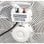 Ventilateur CasaFan Speed2Protect SL 120W Blanc Acier Hauteur Réglable