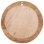 Vidaxl Espejo Decorativo De Teca 60 Cm Redondo