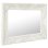 Vidaxl Espejo De Pared Estilo Barroco Blanco 50x40 Cm