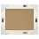 Vidaxl Espejo De Pared Estilo Barroco Blanco 50x40 Cm