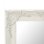 Vidaxl Espejo De Pared Estilo Barroco Blanco 50x40 Cm
