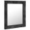 Vidaxl Espejo De Pared Estilo Barroco Negro 50x60 Cm