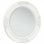 Vidaxl Espejo De Pared Estilo Barroco Blanco 50 Cm