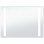 Vidaxl Espejo De Pared De Baño Con Led 100x60 Cm Plata Plata-100x60