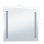 Vidaxl Espejo De Pared De Baño Con Led 100x60 Cm Plata Plata-100x60