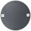 Vidaxl Espejo De Pared Redondo Vidrio 70 Cm