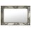 Vidaxl Espejo De Pared Estilo Barroco Plateado 60x40 Cm