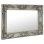 Vidaxl Espejo De Pared Estilo Barroco Plateado 60x40 Cm