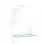 Vidaxl Espejo De Pared Con Estante De Vidrio Templado 30x50 Cm