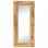 Vidaxl Espejo Tallado A Mano Madera Maciza De Mango 110x50x11 Cm
