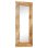 Vidaxl Espejo Tallado A Mano Madera Maciza De Mango 110x50x11 Cm