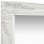 Vidaxl Espejo De Pared Estilo Barroco Blanco 40x40 Cm