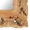 Vidaxl Espejo Tallado A Mano Marrón 110x50 Cm Madera Maciza De Mango