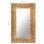 Vidaxl Espejo De Madera Maciza De Mango 80x50 Cm