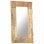 Vidaxl Espejo De Madera Maciza De Mango 80x50 Cm