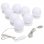 Vidaxl Espejo De Pared Con Luces Led Cuadrado De Vidrio