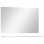 Vidaxl Espejo De Pared Con Estante De Vidrio Templado 100x60 Cm