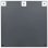 Vidaxl Espejo De Pared Con Luces Led Cuadrado De Vidrio Plata Plata-60x60