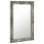 Vidaxl Espejo De Pared Estilo Barroco Plateado 50x80 Cm