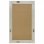 Vidaxl Espejo De Pared Estilo Barroco Plateado 50x80 Cm