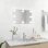 Vidaxl Espejo De Pared Con Luces Led Rectangular De Vidrio