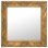 Vidaxl Espejo De Pared Estilo Barroco Dorado 50x50 Cm