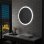 Vidaxl Espejo De Baño Con Led 80 Cm Plata Plata-80x80