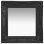 Vidaxl Espejo De Pared Estilo Barroco Negro 40x40 Cm