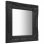 Vidaxl Espejo De Pared Estilo Barroco Negro 40x40 Cm