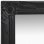 Vidaxl Espejo De Pared Estilo Barroco Negro 40x40 Cm