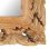 Vidaxl Espejo Tallado A Mano Marrón 80x50 Cm Madera Maciza De Mango