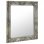 Vidaxl Espejo De Pared Estilo Barroco Plateado 50x60 Cm