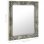 Vidaxl Espejo De Pared Estilo Barroco Plateado 50x60 Cm
