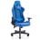 Chaise de jeu en tissu bleu saphir Valk Nyx