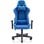 Chaise de jeu en tissu bleu saphir Valk Nyx
