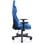 Chaise de jeu en tissu bleu saphir Valk Nyx