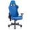 Chaise de jeu en tissu bleu saphir Valk Nyx