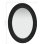 Vidaxl Espejo De Pared Estilo Barroco Negro 50x70 Cm