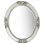 Vidaxl Espejo De Pared Estilo Barroco Plateado 50x60 Cm Plata Plata-50x60