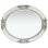Vidaxl Espejo De Pared Estilo Barroco Plateado 50x60 Cm Plata Plata-50x60