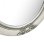 Vidaxl Espejo De Pared Estilo Barroco Plateado 50x60 Cm Plata Plata-50x60
