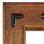 Vidaxl Espejo De Madera Maciza De Acacia 50x50 Cm