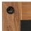 Vidaxl Espejo De Madera Maciza De Acacia 50x50 Cm