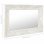 Vidaxl Espejo De Pared Estilo Barroco Blanco 60x40 Cm