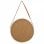 Vidaxl Espejo De Pared Con Correa Blanco 50 Cm