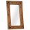 Vidaxl Espejo De Madera Maciza De Acacia 50x80 Cm