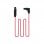 Nanocable Cable SATA Acodado con Anclajes Macho/Macho 0.5m Rojo