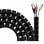 Aisens A151-0605 Organizador de Cables 3m Negro
