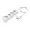 Multiprise Aisens A154-0533 4 Prises Protection Enfant Câble 1,4 m